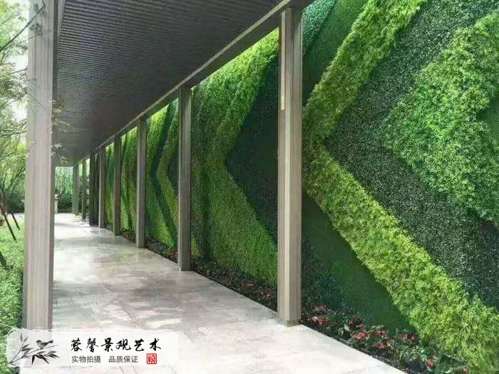 米蘭草仿真植物墻