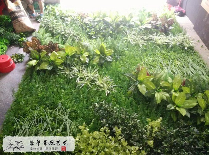 仿真植物墻