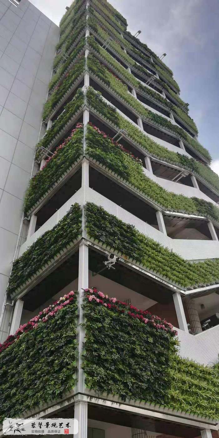 大型室外植物墻