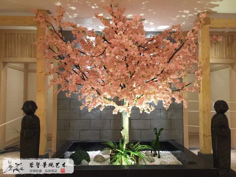 湯樂(lè)源溫泉仿真櫻花樹(shù)