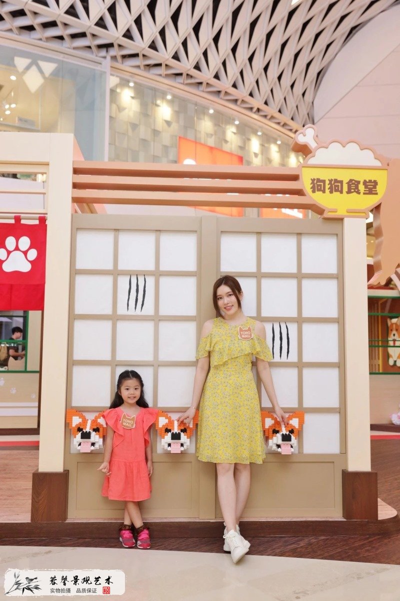 萌寵系列商場(chǎng)互動(dòng)美陳
