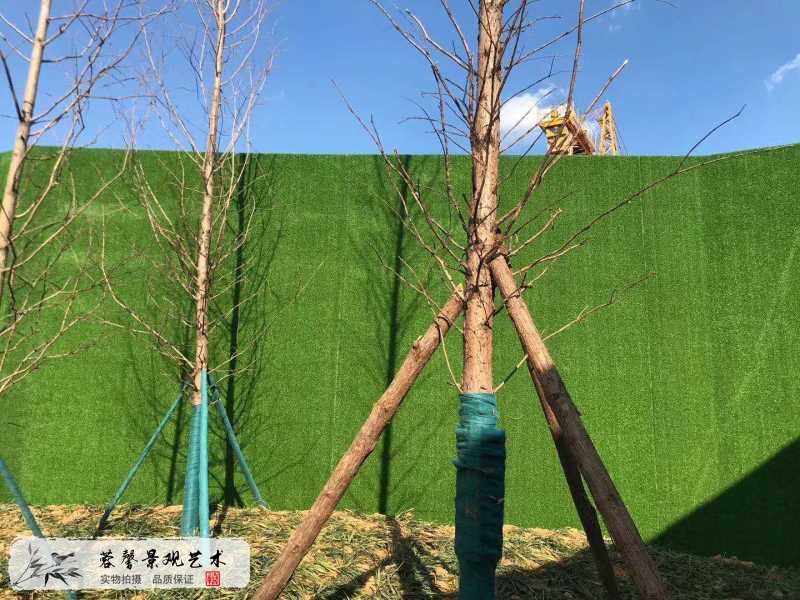 工地仿真植物草坪圍擋