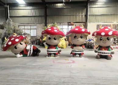 牛年主題玻璃鋼雕塑
